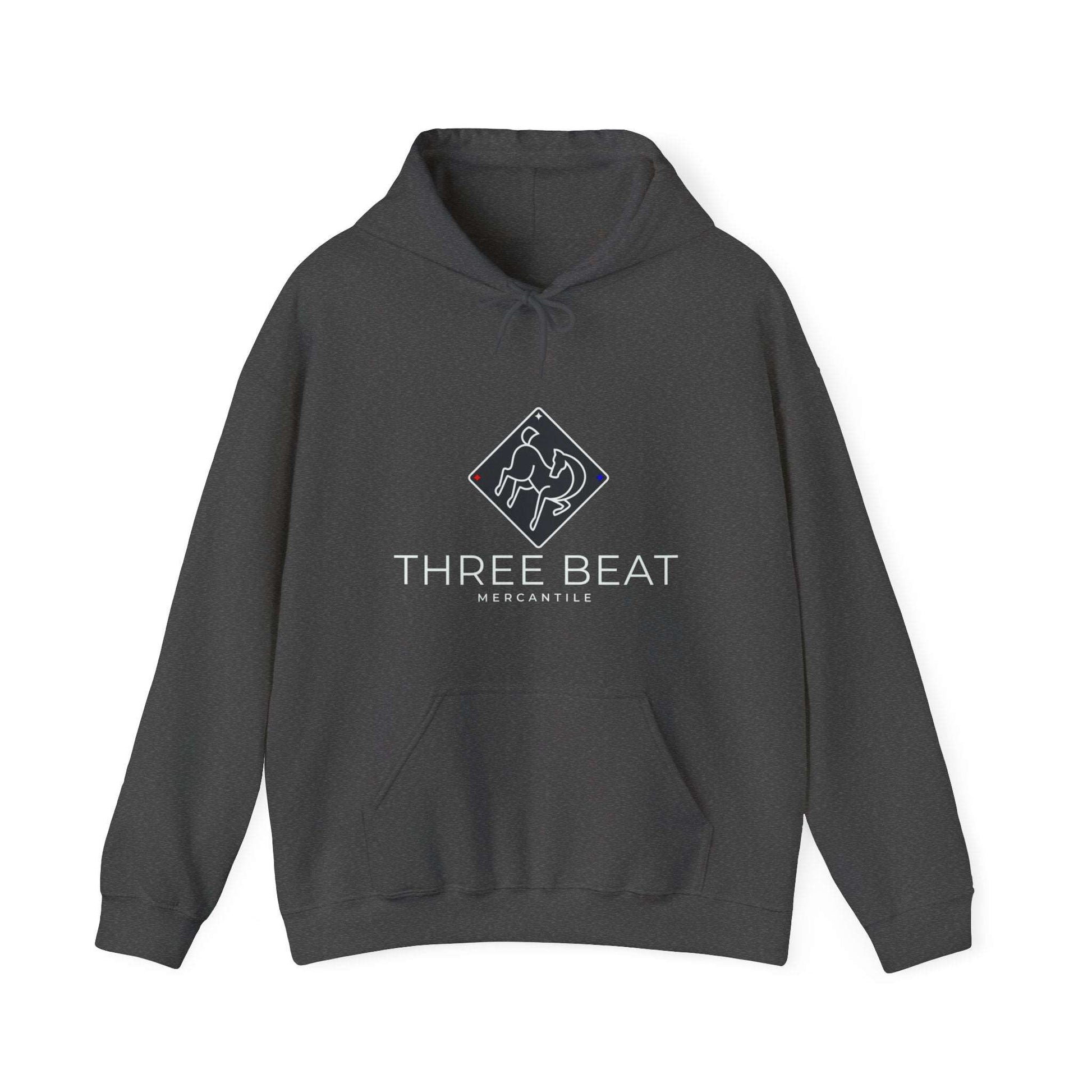 Three Beat Chess Unisex Heavy Blend™ Hooded Sweatshirt