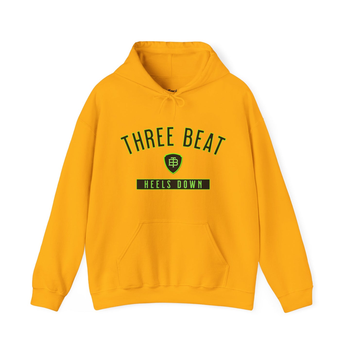 Three Beat Heels Down Unisex Heavy Blend™ Hooded Sweatshirt