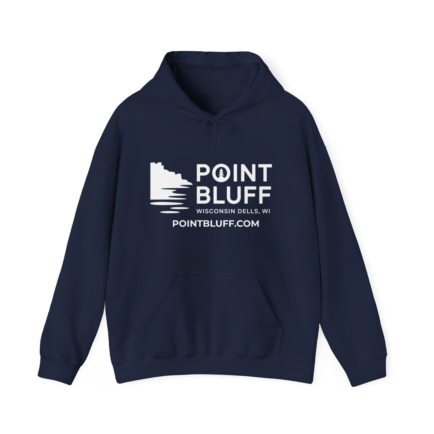 Point Bluff Hoodie - Unisex Heavy Blend™ Sweatshirt