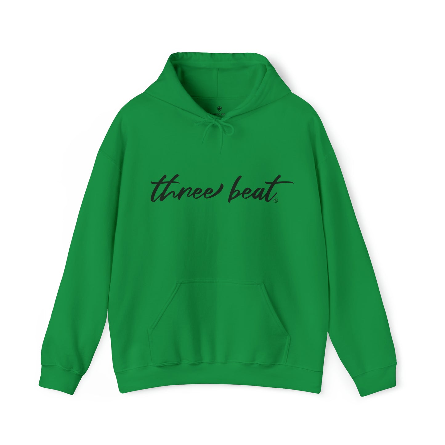 three beat Unisex Heavy Blend™ Hooded Sweatshirt