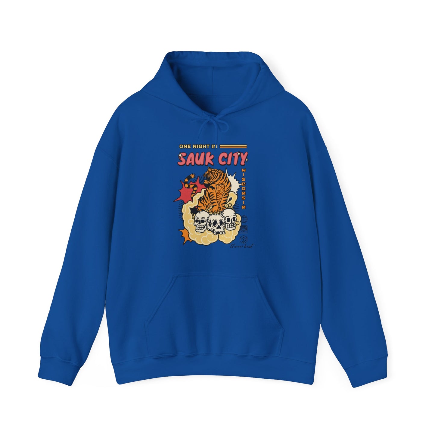 Three Beat Sauk City Unisex Heavy Blend™ Hooded Sweatshirt