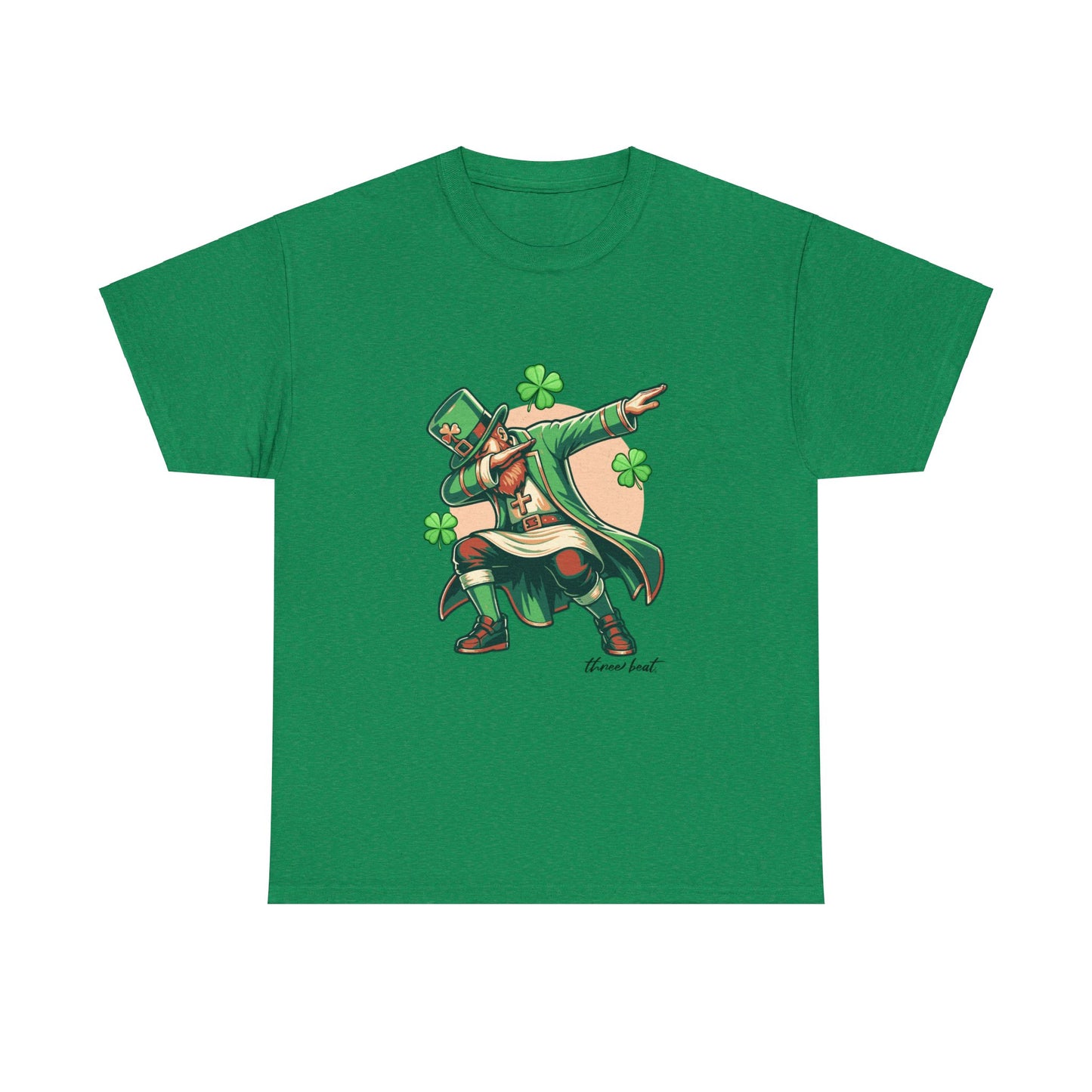 Three Beat Irish Dab Unisex Heavy Cotton Tee