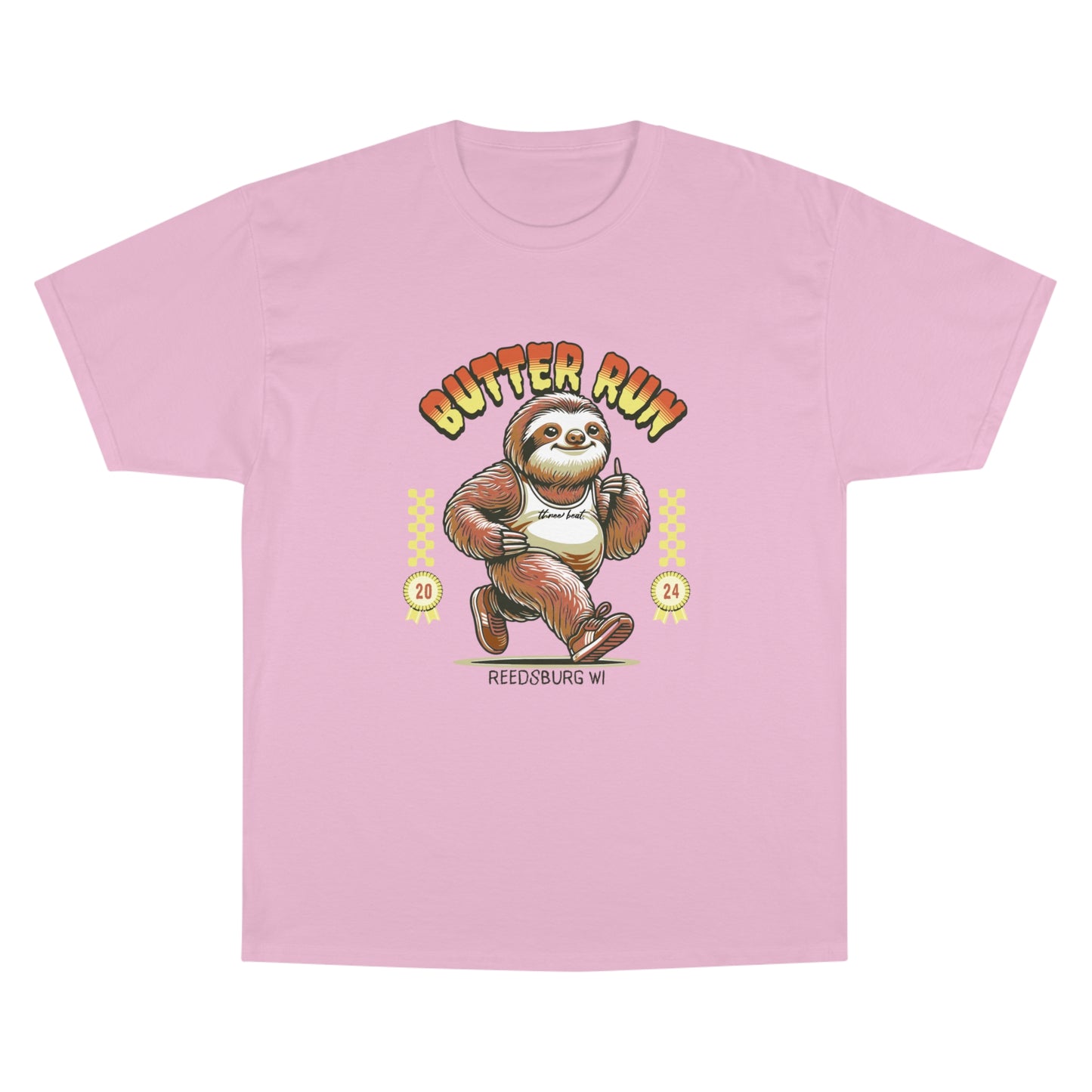 Three Beat Butter Champion T-Shirt