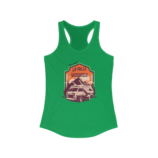 Three Beat MON Women's Ideal Racerback Tank