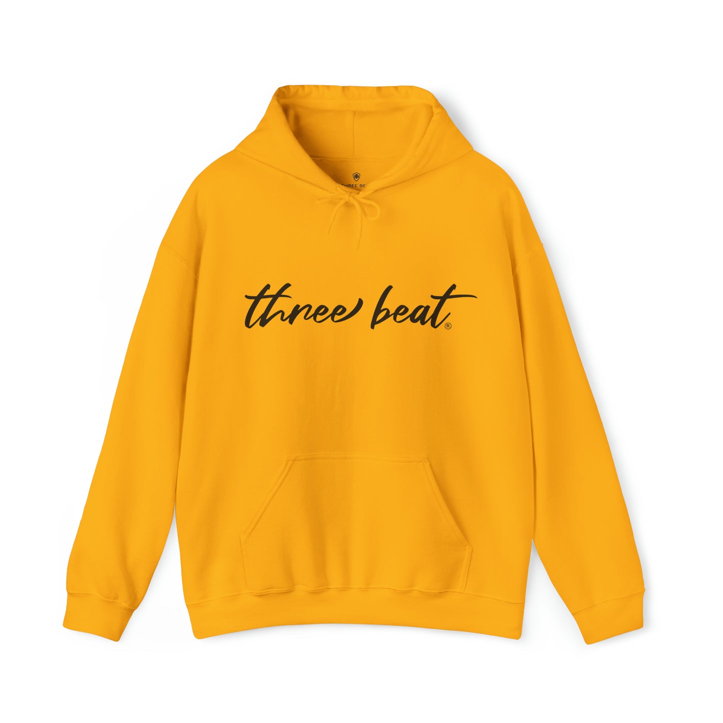 three beat Unisex Heavy Blend™ Hooded Sweatshirt