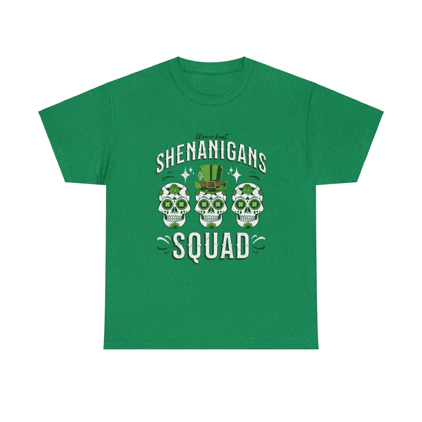 Three Beat Squad Unisex Heavy Cotton Tee