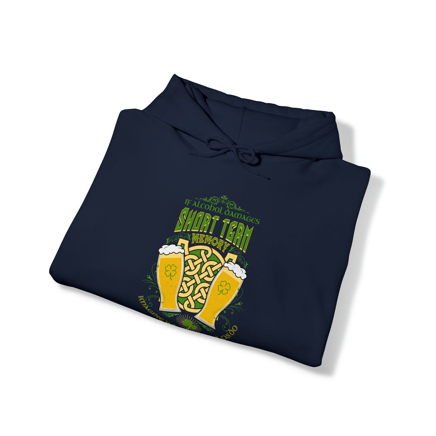 Three Beat Alcohol Heavy Blend™ Hooded Sweatshirt