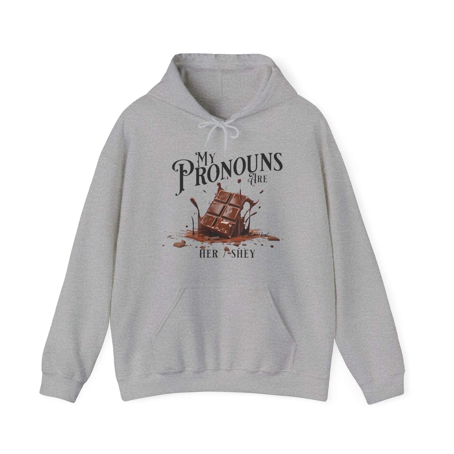 Three Beat Chocolate Unisex Heavy Blend™ Hooded Sweatshirt