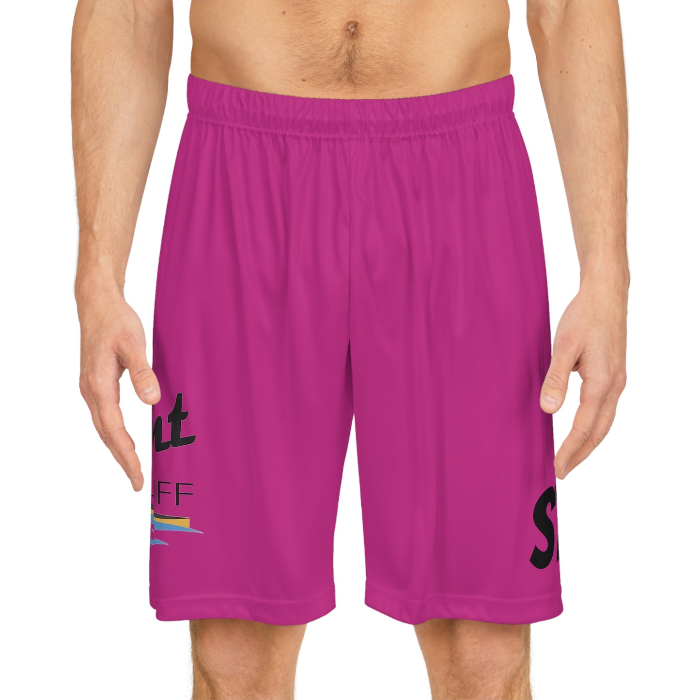 Point Bluff Staff Bright Pink Shorts