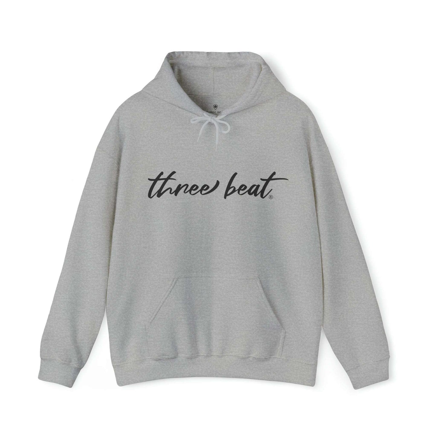 three beat Unisex Heavy Blend™ Hooded Sweatshirt