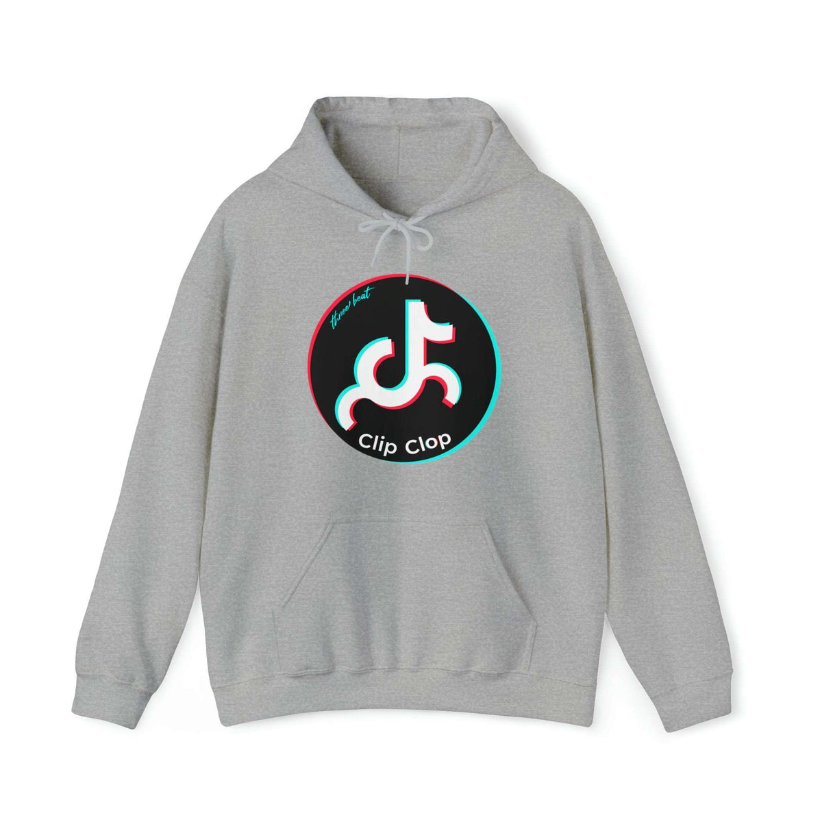 Clip Clop Button Unisex Heavy Blend™ Hooded Sweatshirt