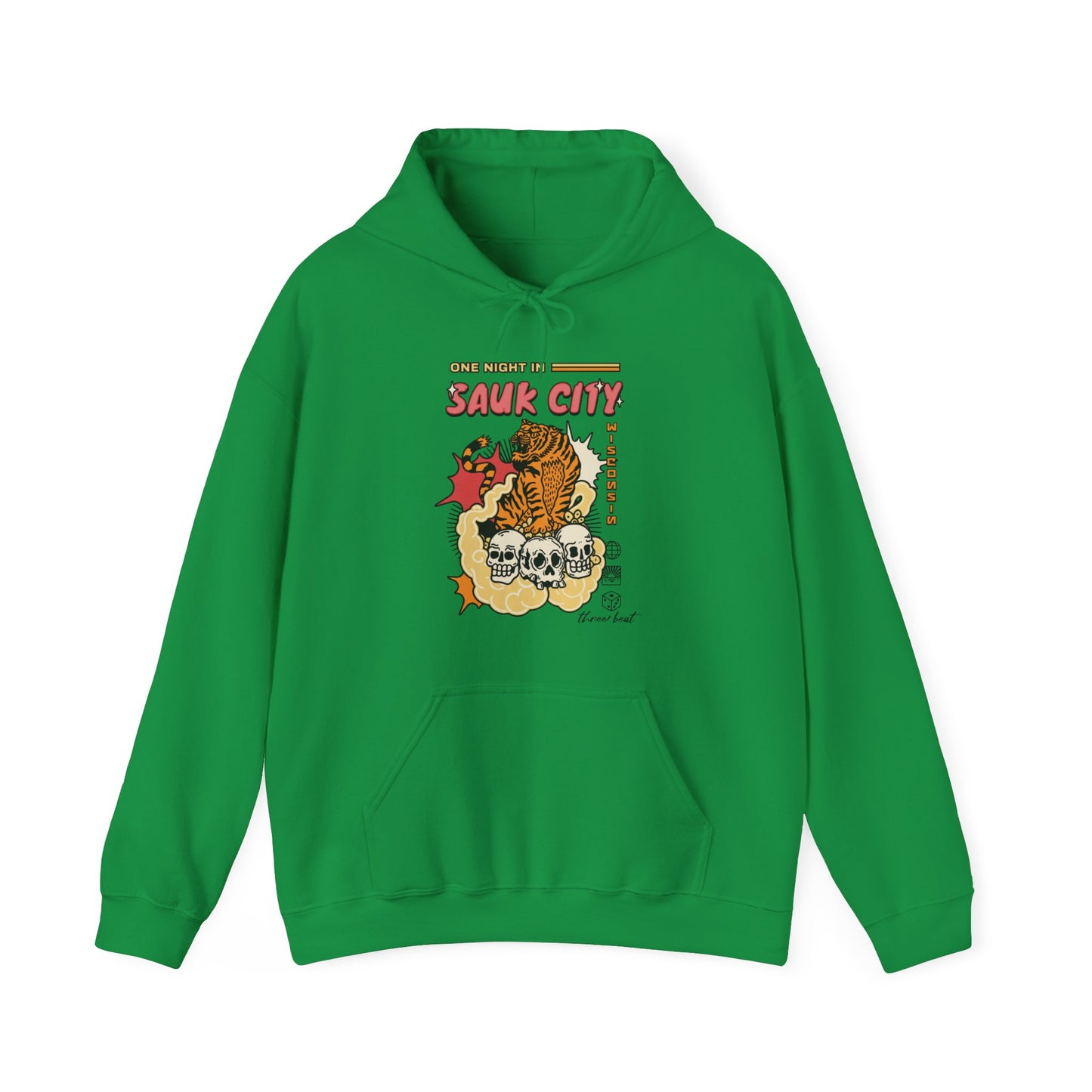 Three Beat Sauk City Unisex Heavy Blend™ Hooded Sweatshirt