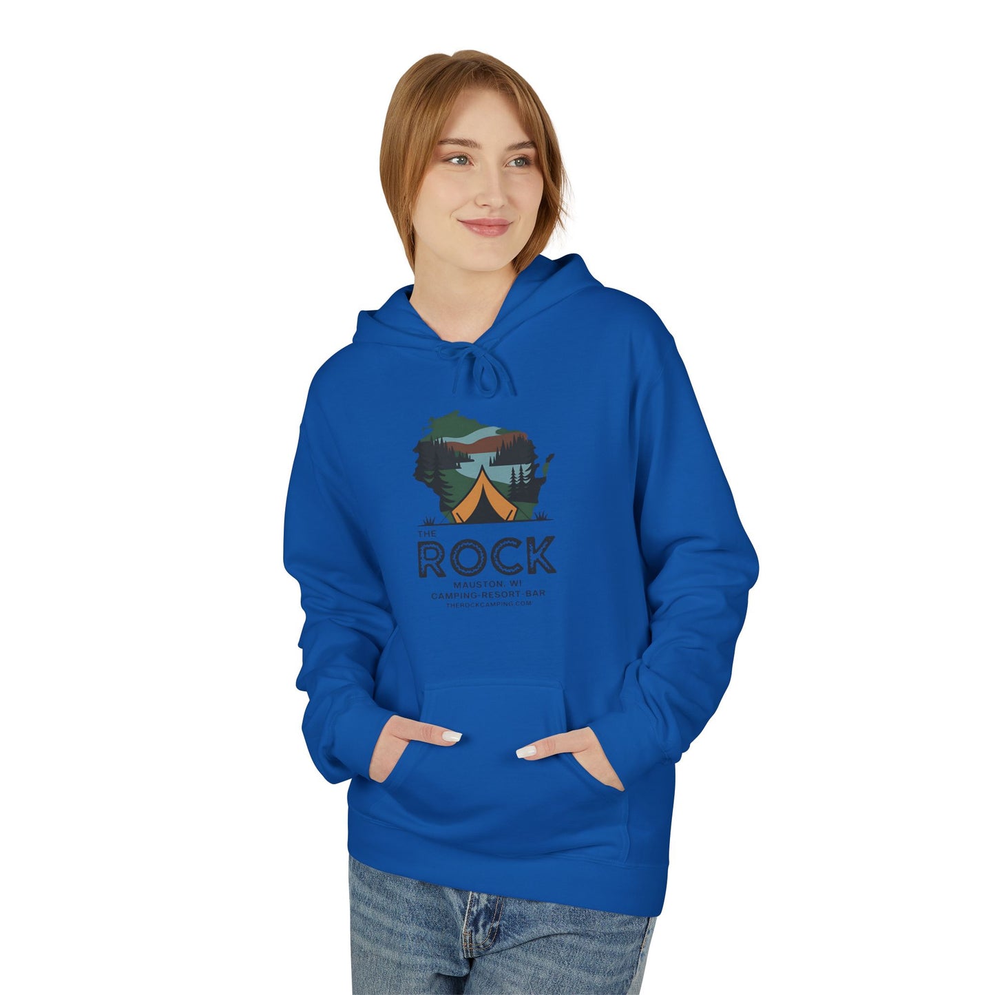 The Rock Unisex Midweight Softstyle Fleece Hoodie