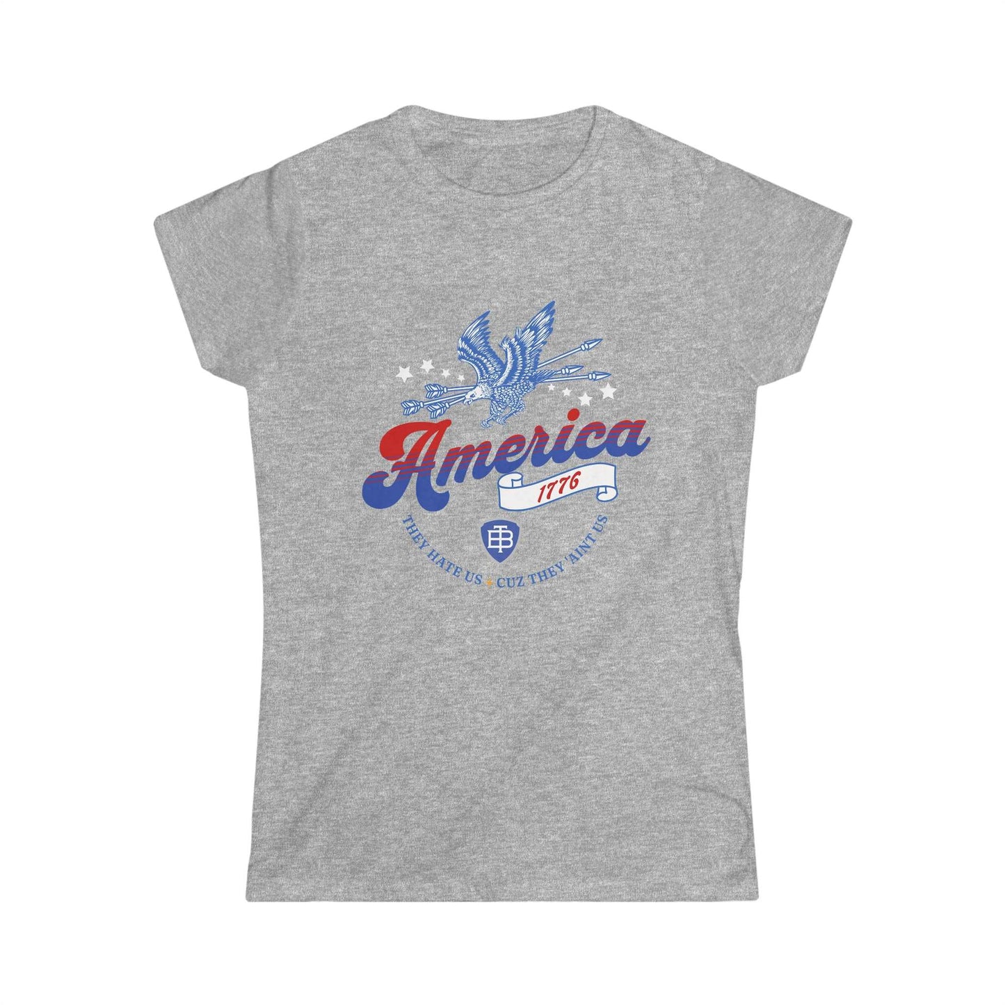 Three Beat Freedom Women's Softstyle Tee