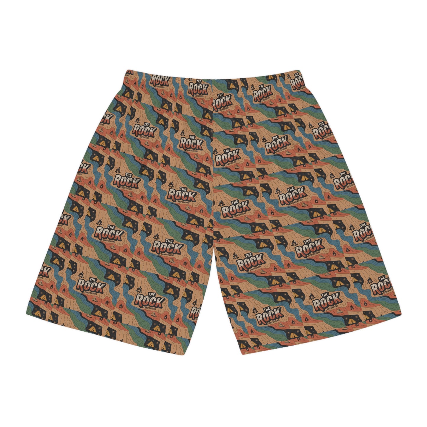 The Rock Retro Basketball Shorts