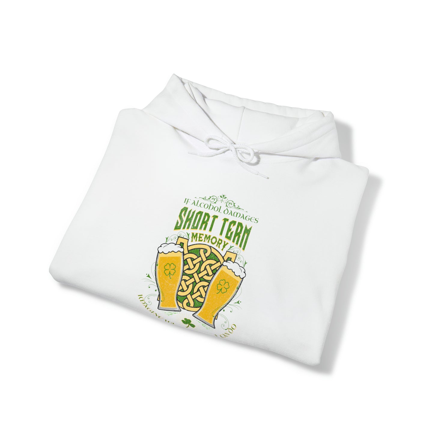 Three Beat Alcohol Heavy Blend™ Hooded Sweatshirt