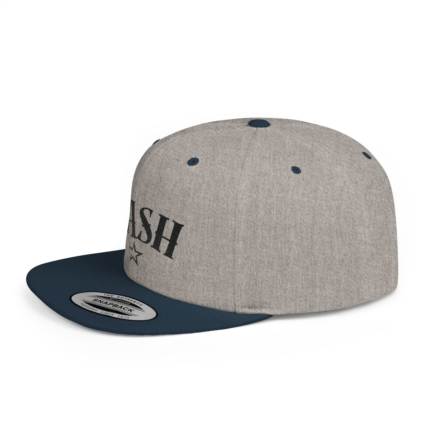 Dash Flat Bill Snapback Cap
