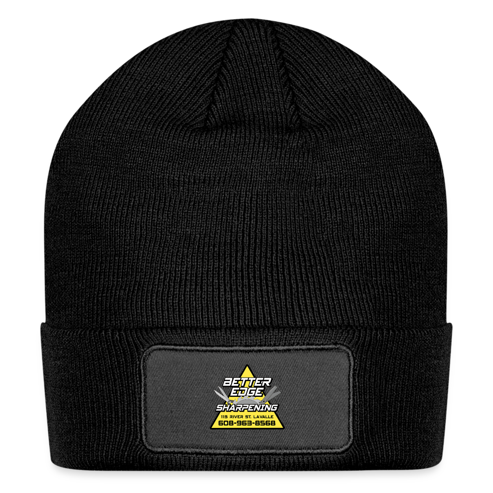 Better Edge Patch Beanie - black