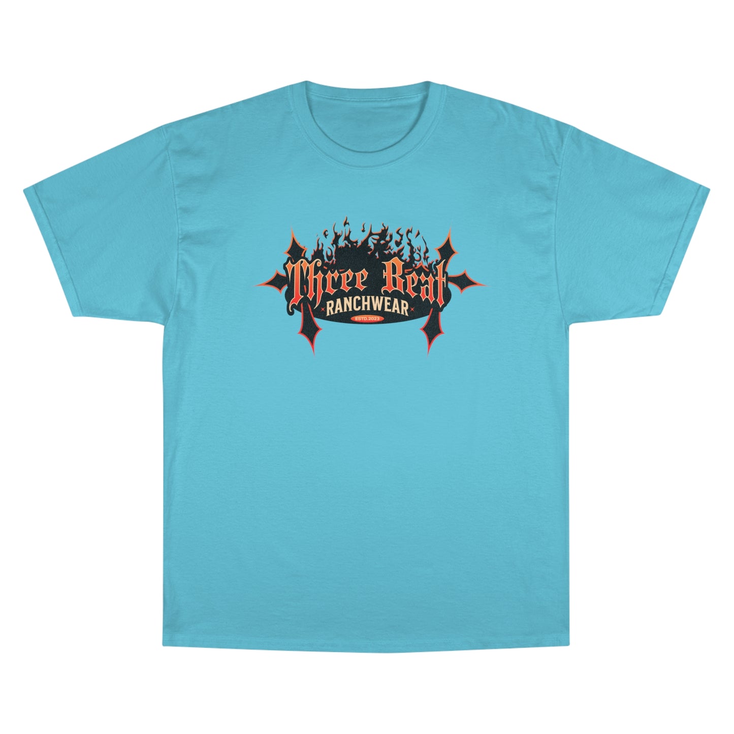 Three Beat Ranchwear Champion T-Shirt