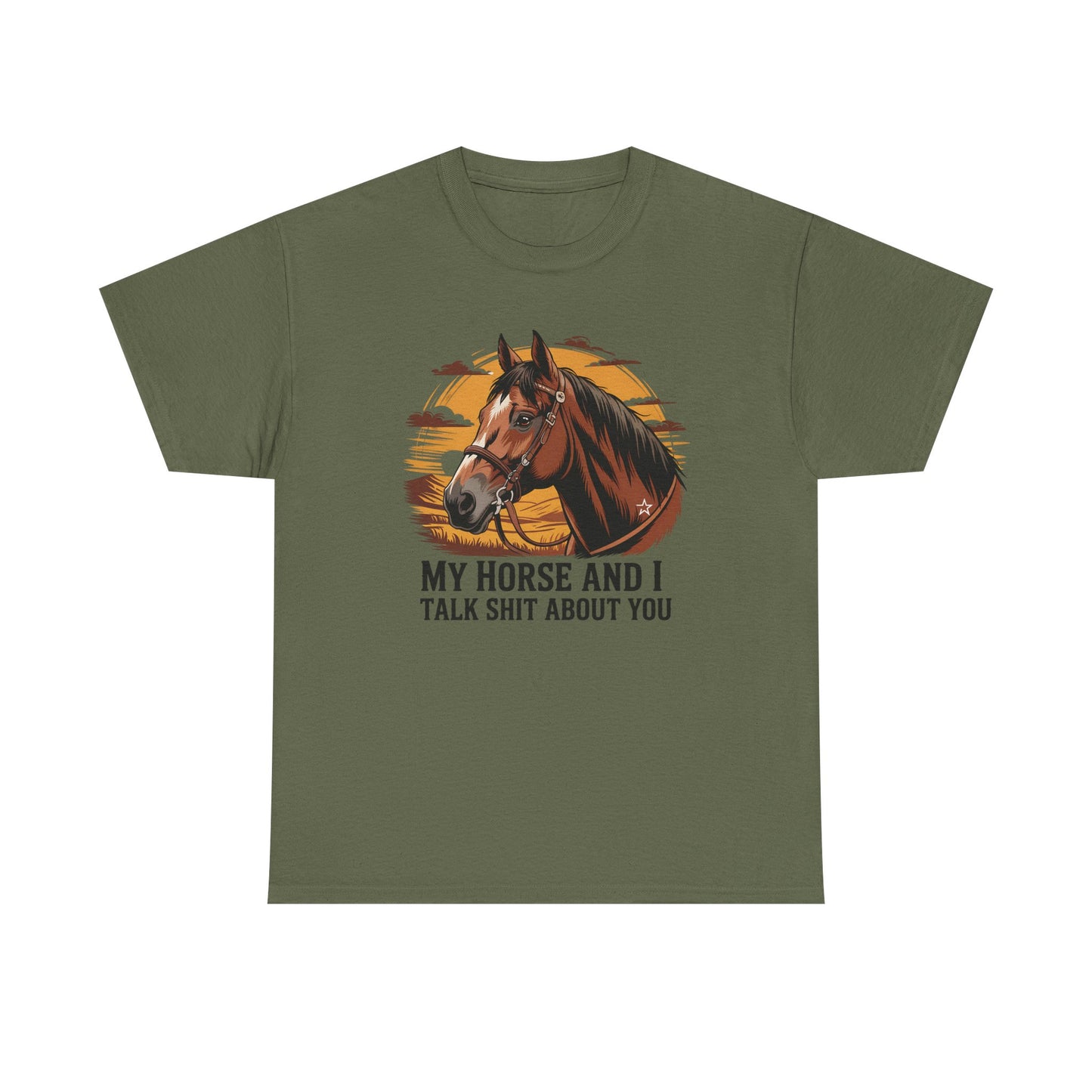 DASH My Horse and I Talk Tee