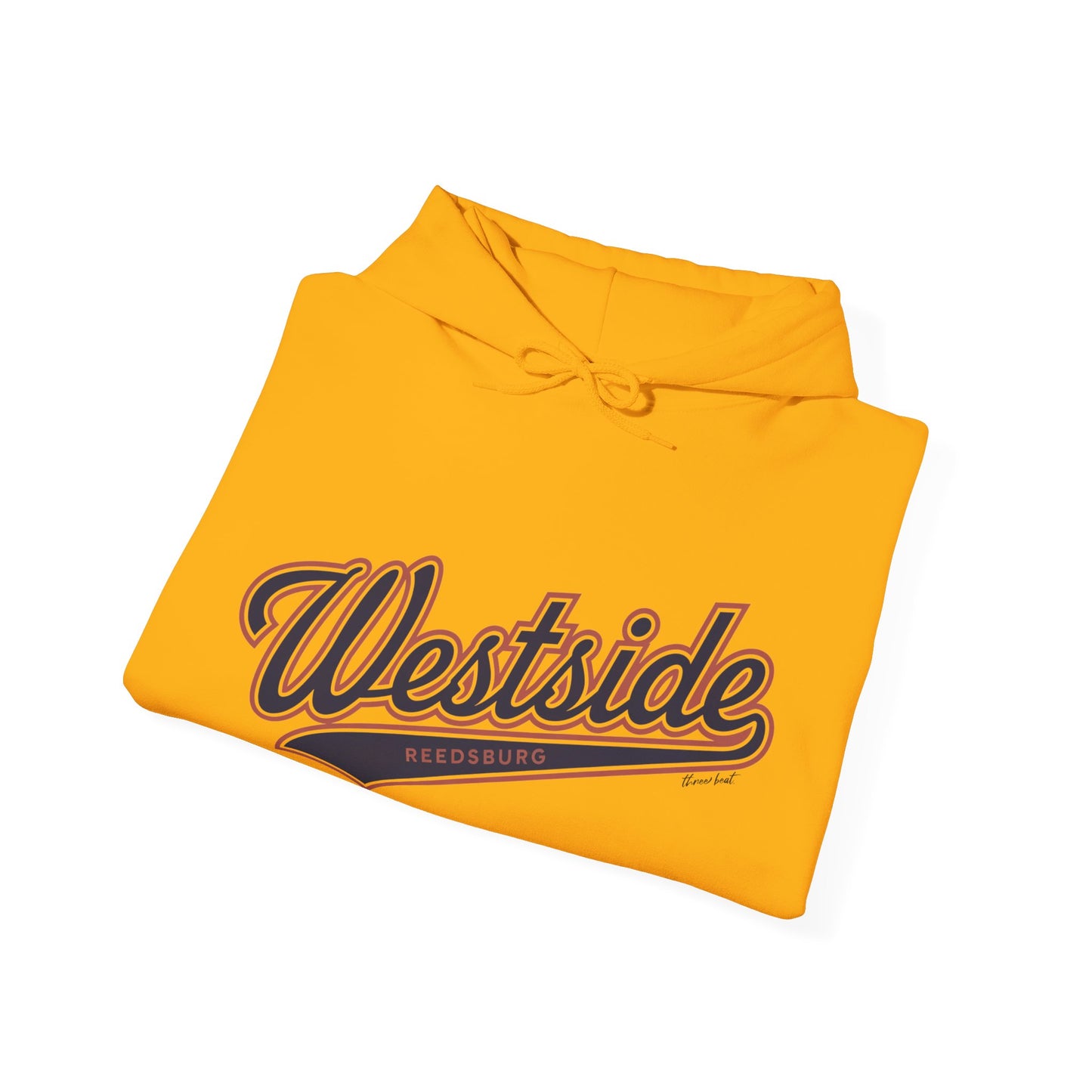 Three Beat Westside Unisex Heavy Blend™ Hooded Sweatshirt