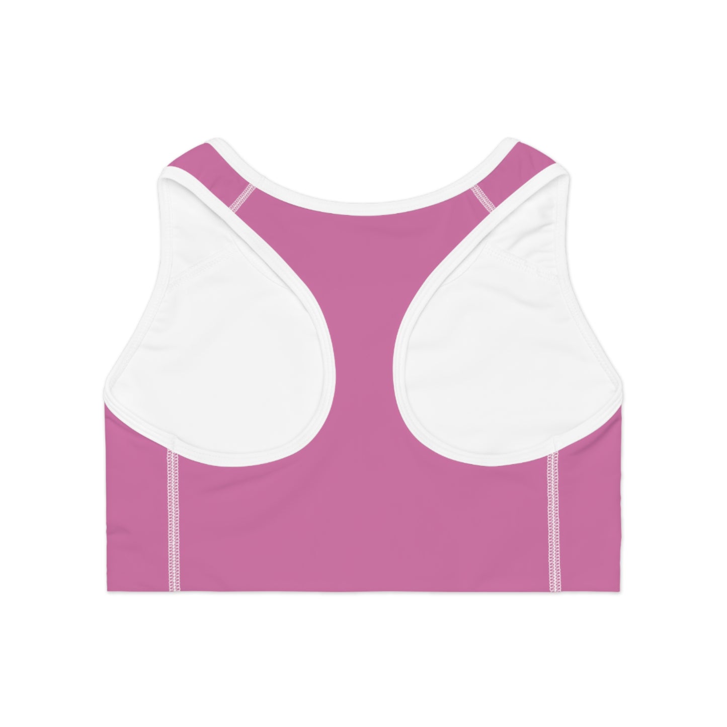 DPH Sports Bra - Pink Star Design for Active Women