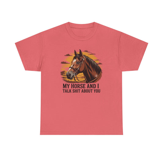 DASH My Horse and I Talk Tee