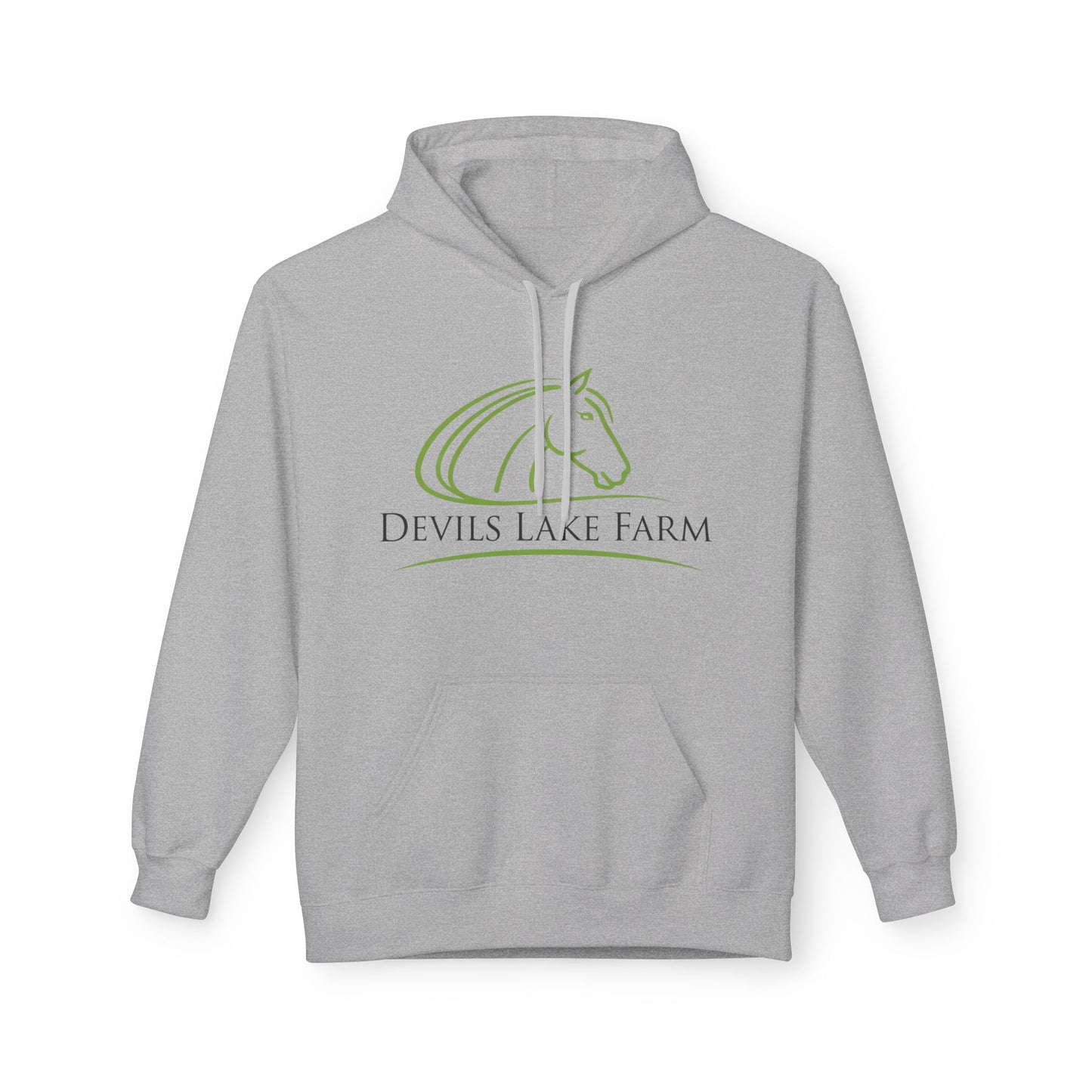 Devils Lake Farm Hoodie — Horse Logo Farmwear Pullover