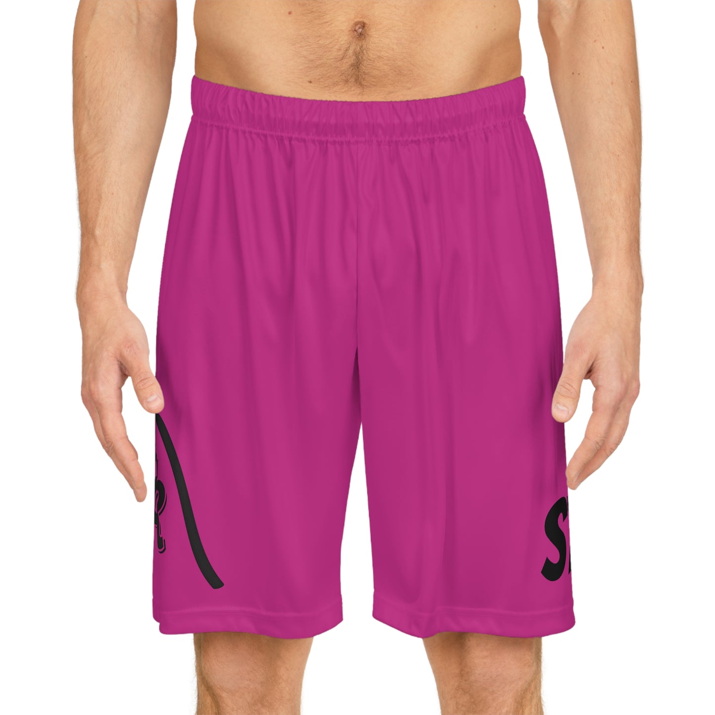 The Rock Staff Bright Pink Shorts