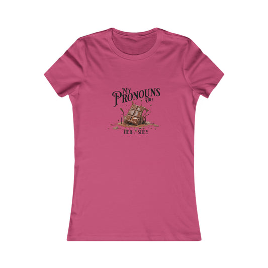 Three Beat Chocolate Women's Favorite Tee