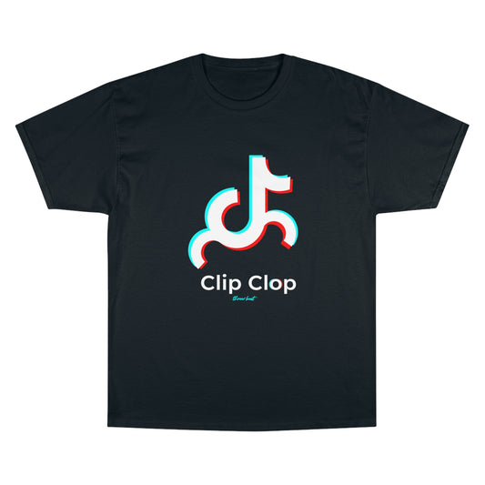 Three Beat Clip Clop Champion T-Shirt