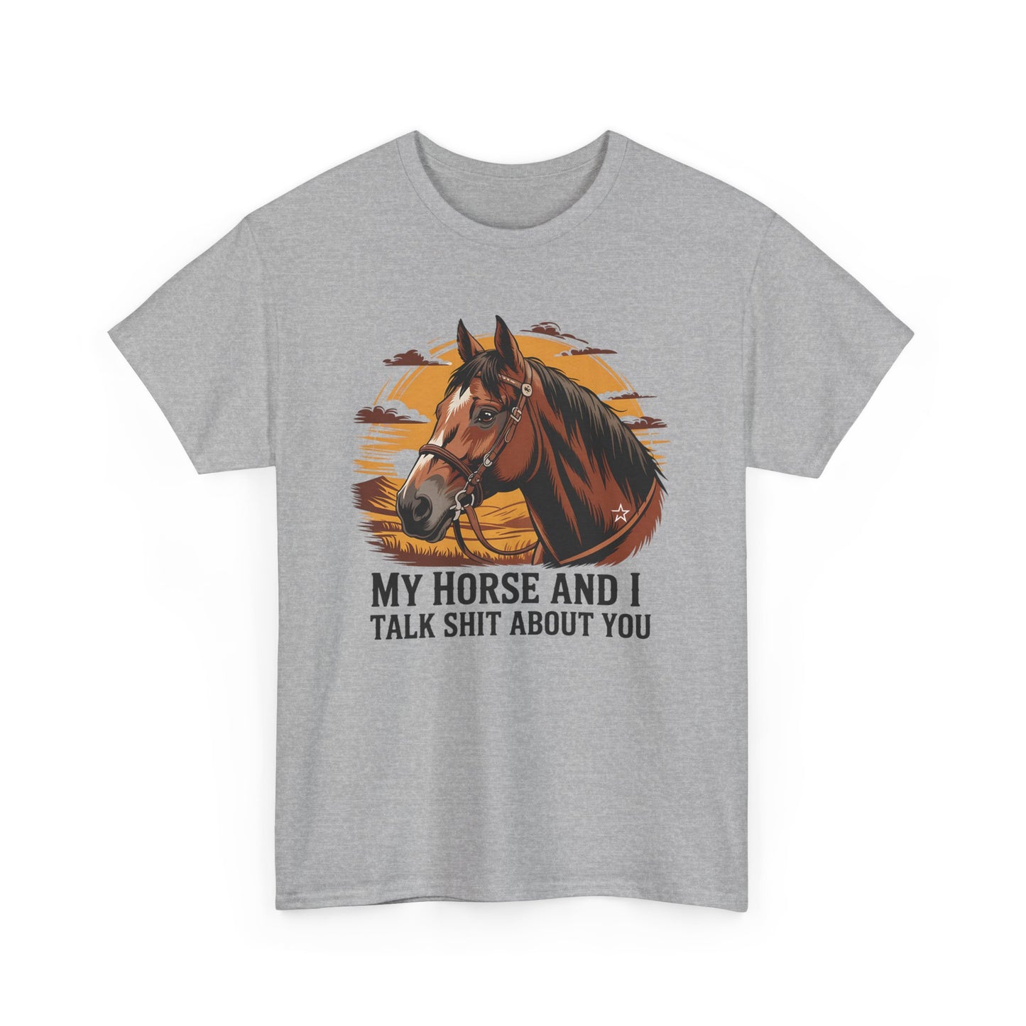 DASH My Horse and I Talk Tee