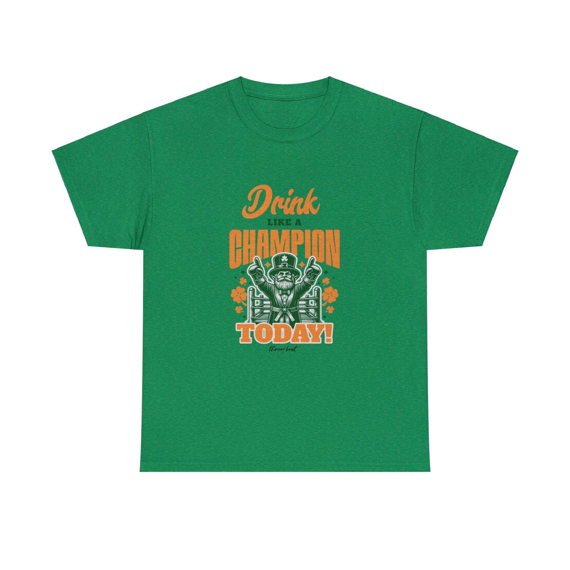 Three Beat Champ Unisex Heavy Cotton Tee