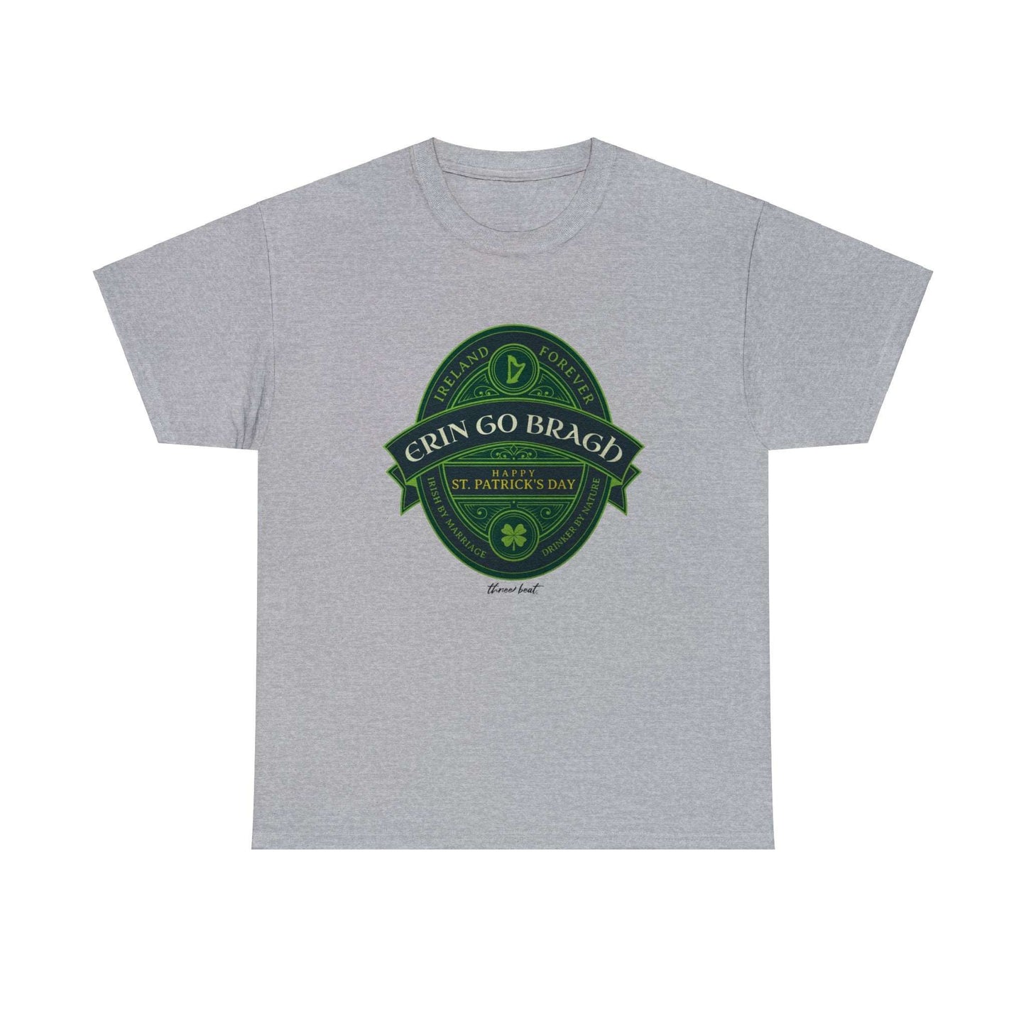 Three Beat Erin Go Bragh Unisex Heavy Cotton Tee
