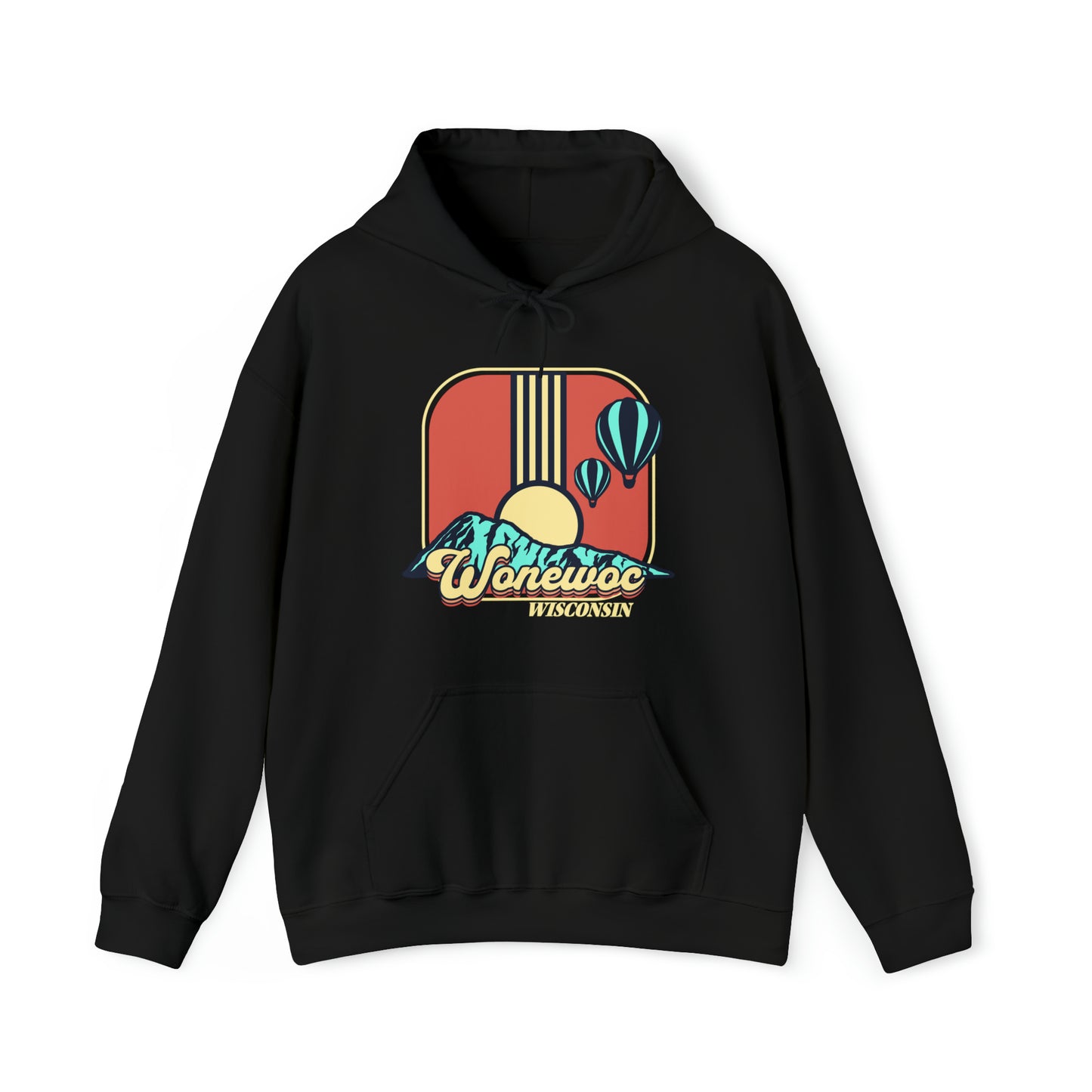 Three Beat Hometown Wonewoc Unisex Heavy Blend™ Hooded Sweatshirt