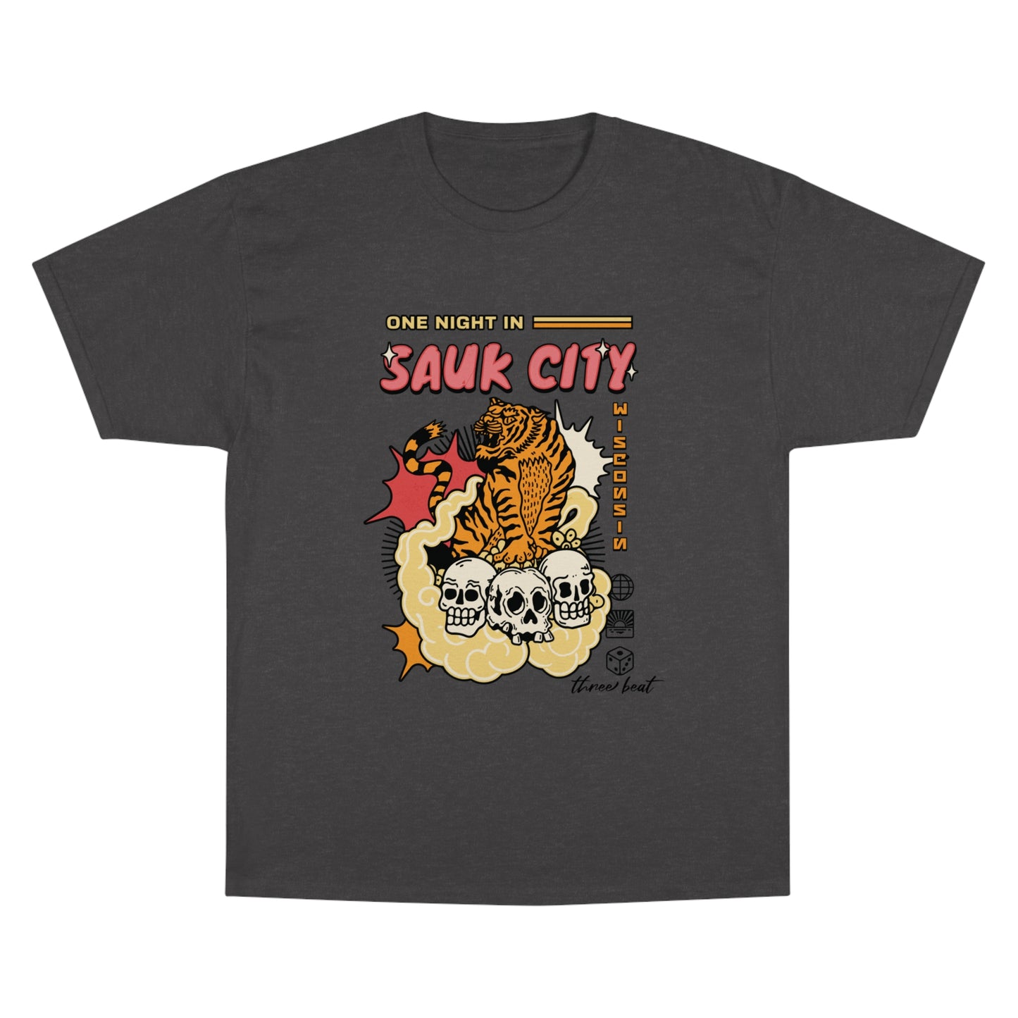 Three Beat Sauk City Champion T-Shirt