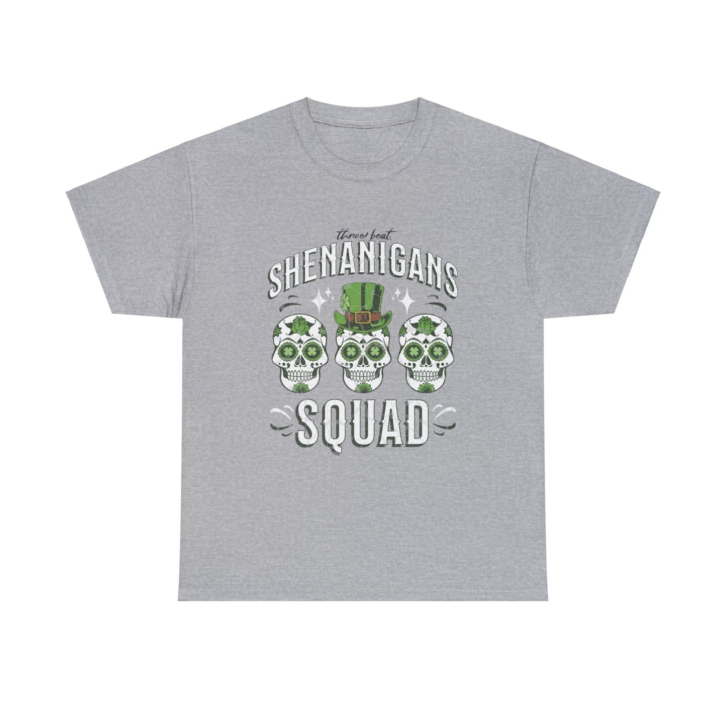 Three Beat Squad Unisex Heavy Cotton Tee