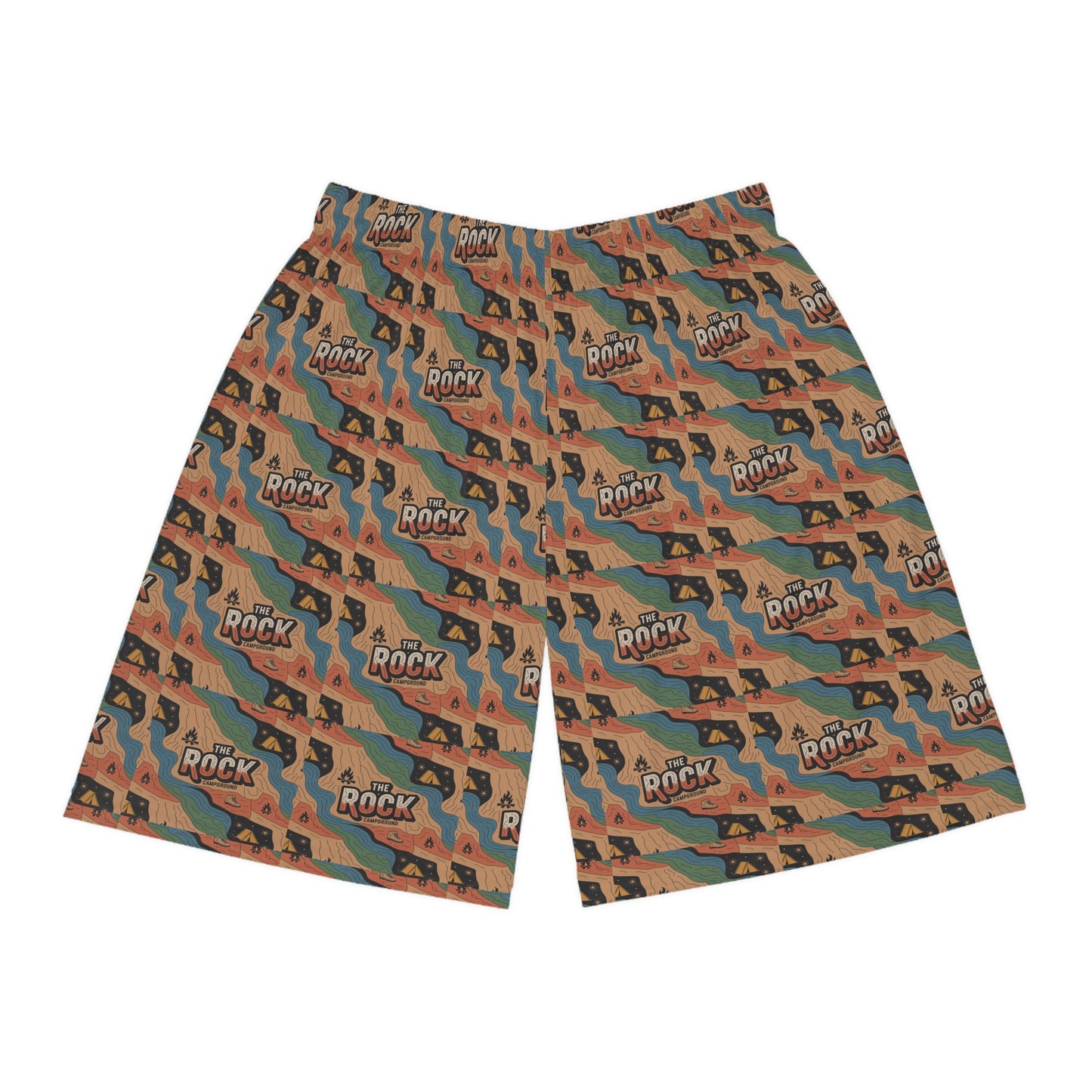 The Rock Retro Basketball Shorts