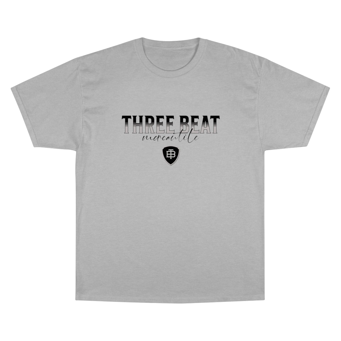 Three Beat Shield Champion T-Shirt