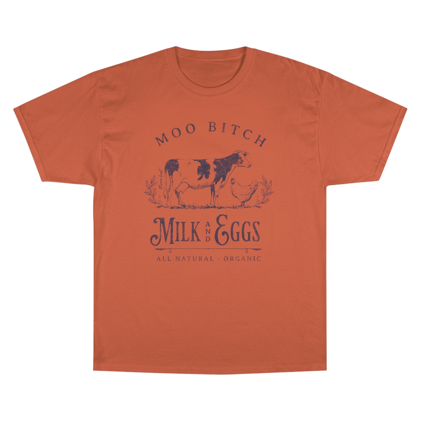 Three Beat Moo Champion T-Shirt