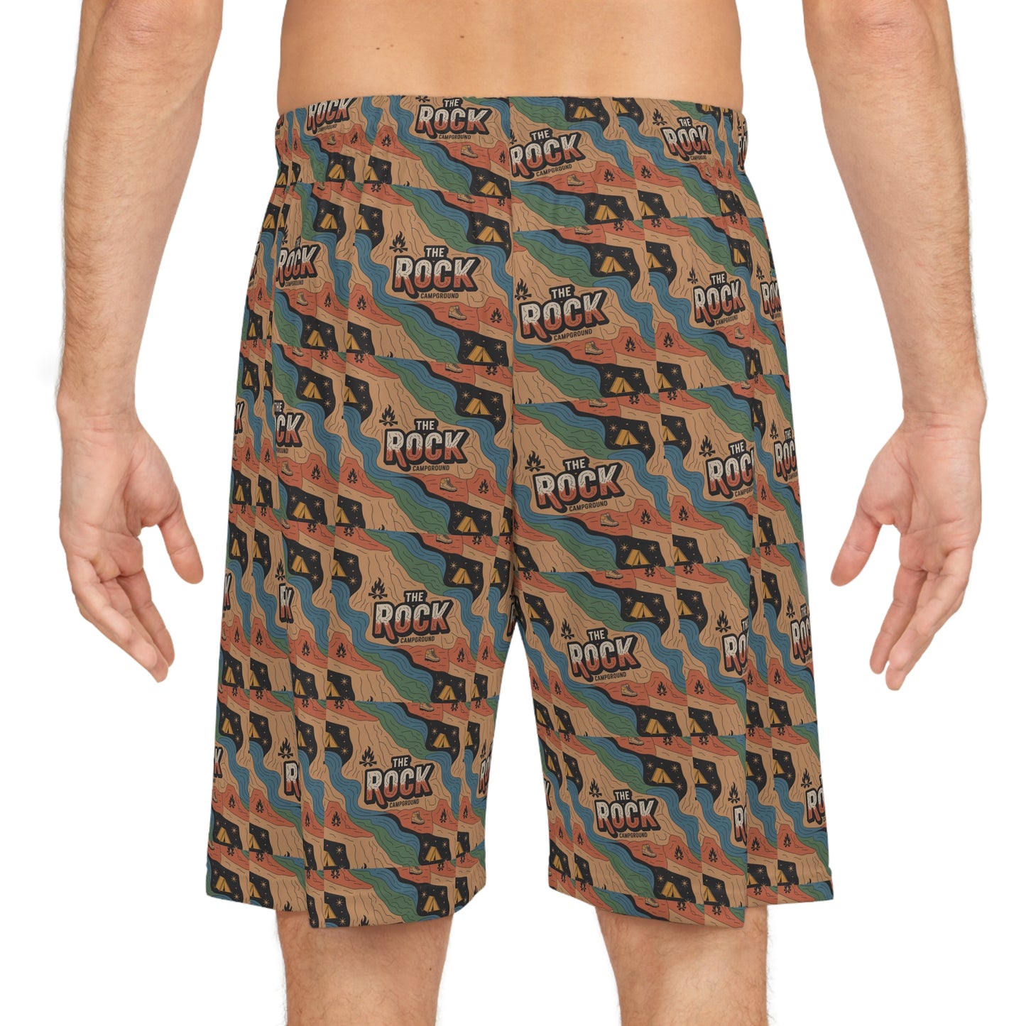 The Rock Retro Basketball Shorts