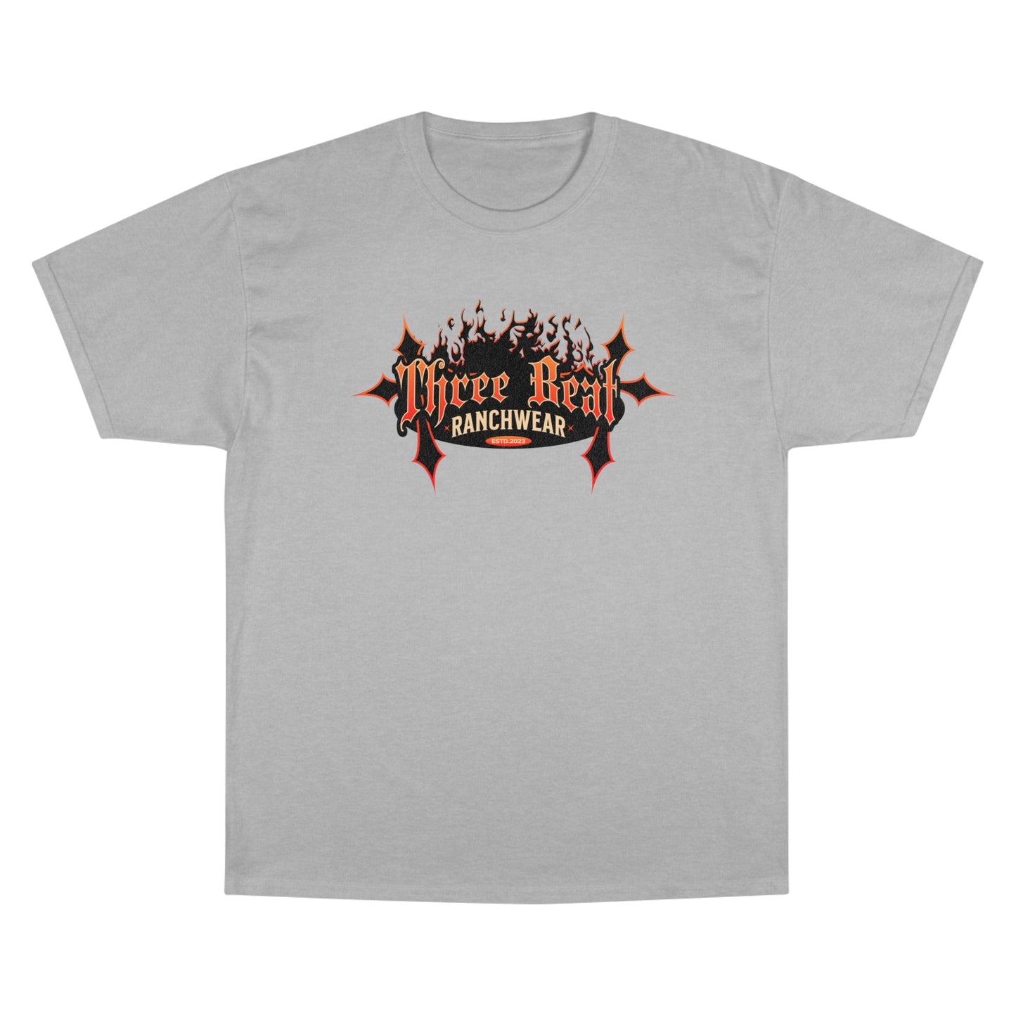 Three Beat Ranchwear Champion T-Shirt