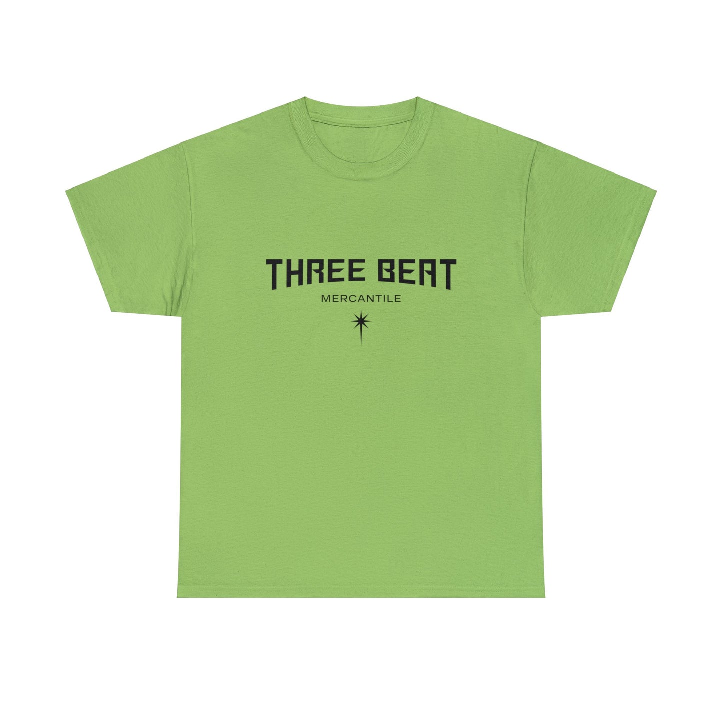 Three Beat Star Unisex Heavy Cotton Tee