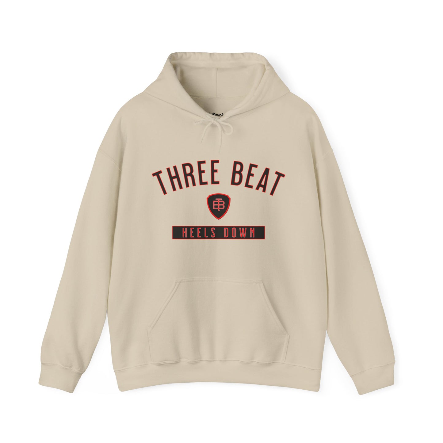 Three Beat Heels Down Unisex Heavy Blend™ Hooded Sweatshirt