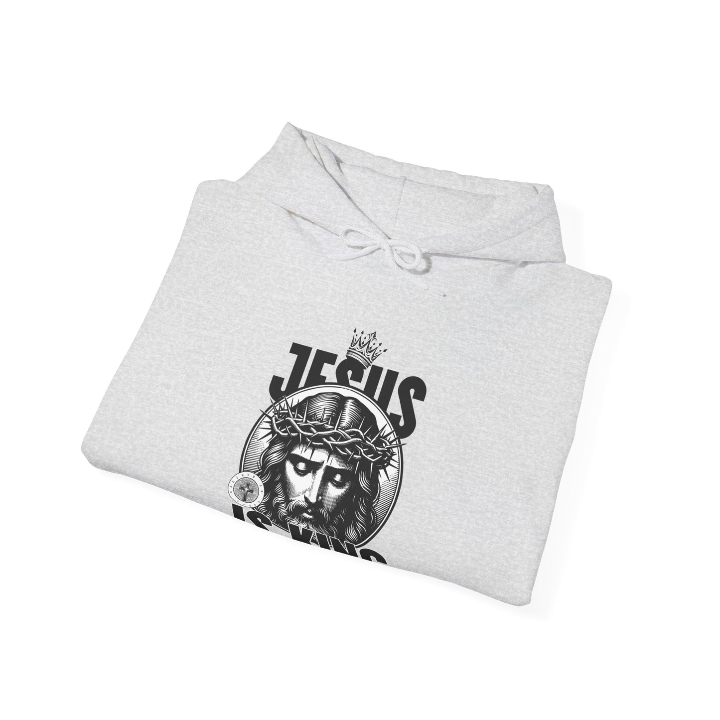 three Beat Jesus Is King Unisex Heavy Blend Hoodie