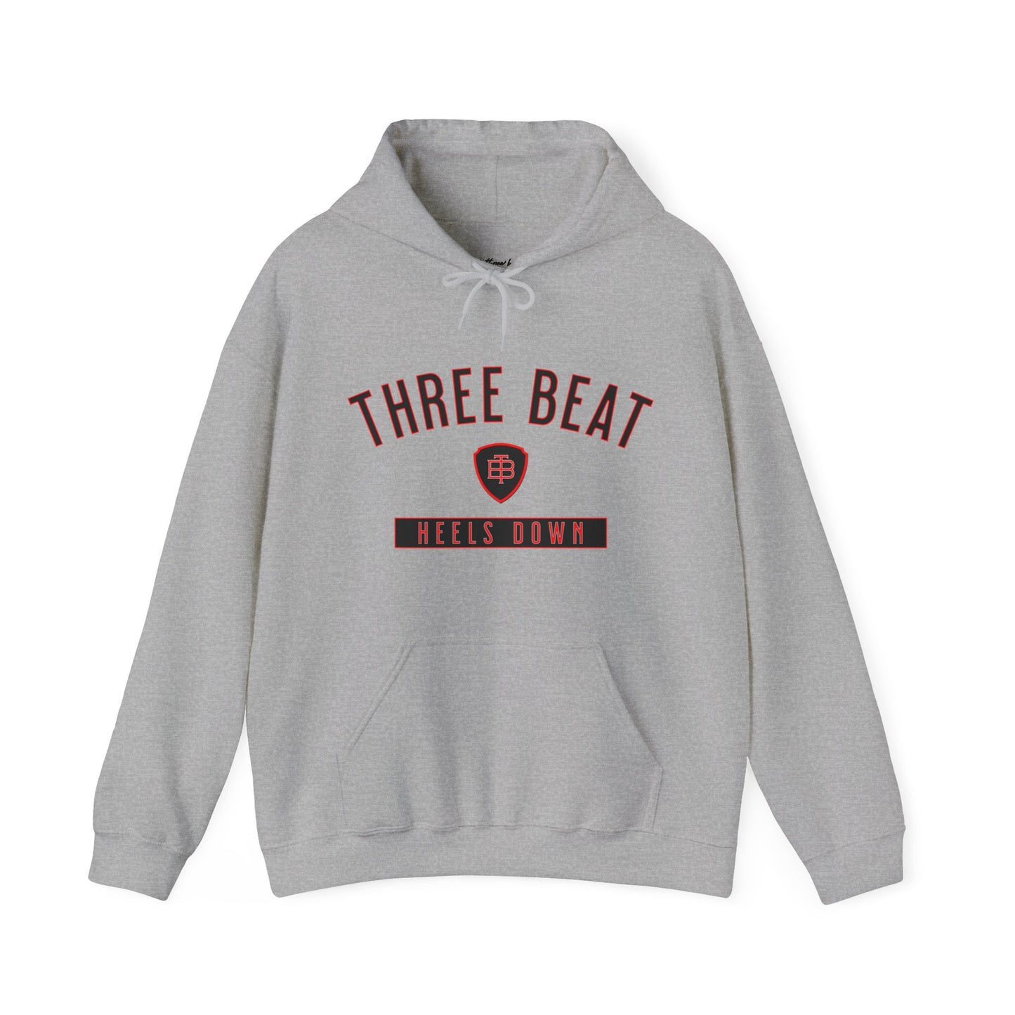 Three Beat Heels Down Unisex Heavy Blend™ Hooded Sweatshirt