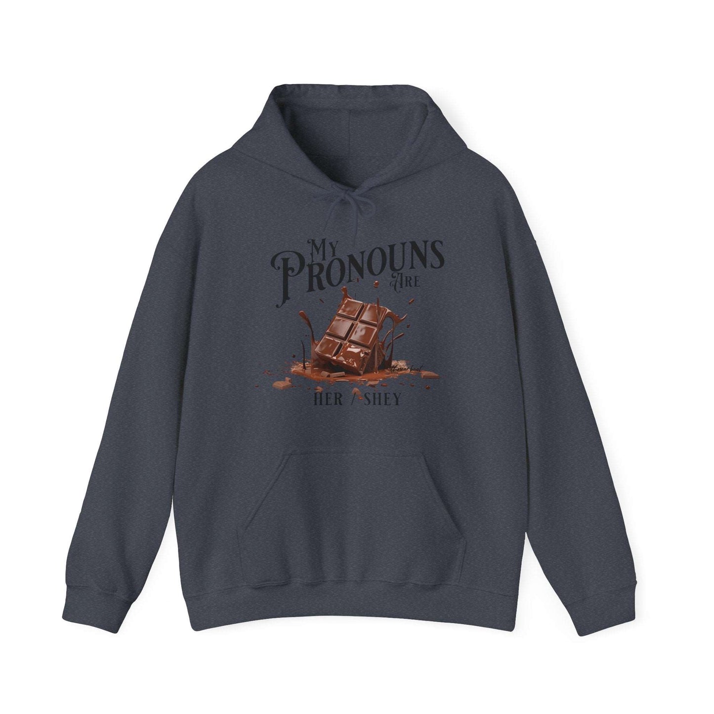 Three Beat Chocolate Unisex Heavy Blend™ Hooded Sweatshirt