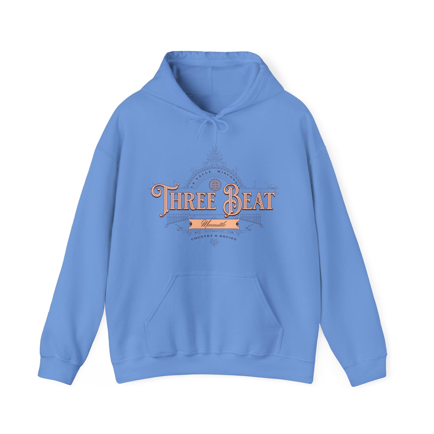 Three Beat Hometown Boujee Unisex Heavy Blend™ Hooded Sweatshirt