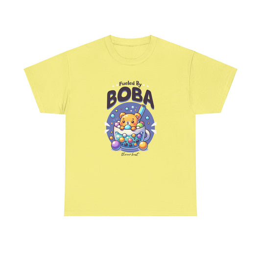 Three Beat Boba Unisex Heavy Cotton Tee