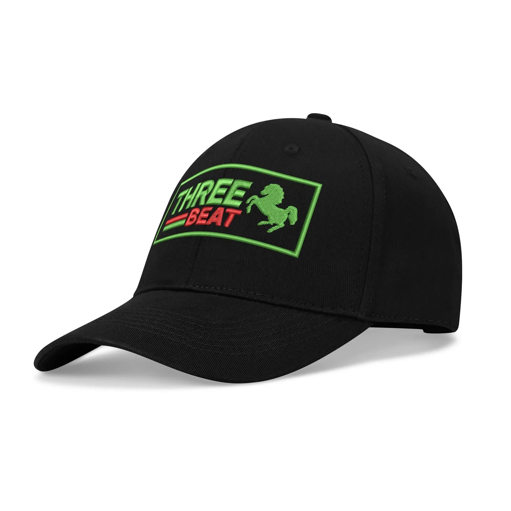 Three Beat  Embroidered Caps popcustoms  Hat